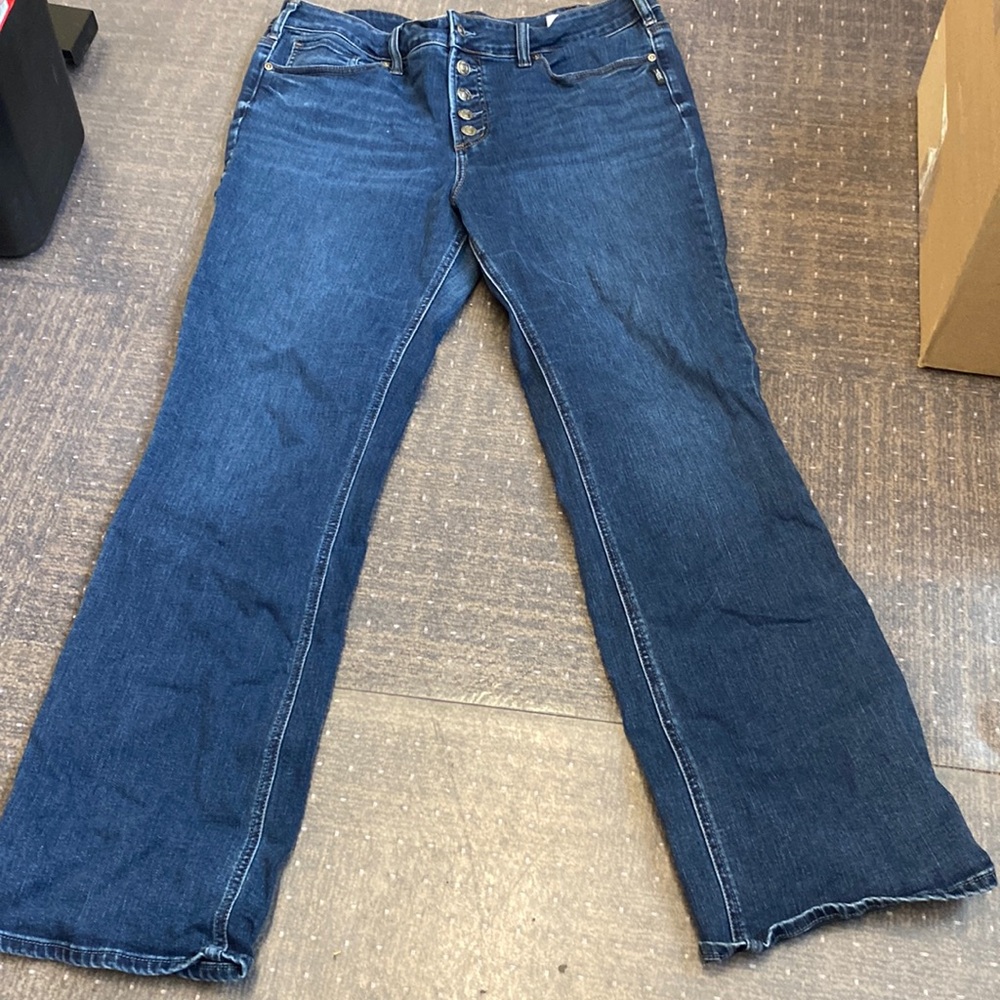 Silver Jeans Suki Slim Bootcut with Button Foy Denim Jeans 16W